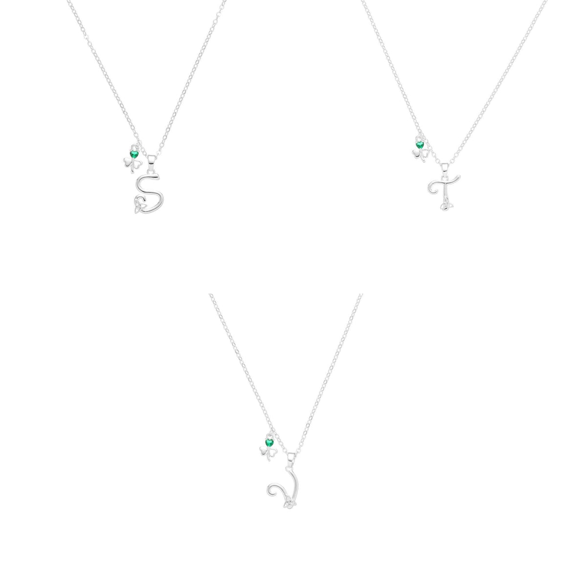 Grá Collection Silver Plated Initial Necklace