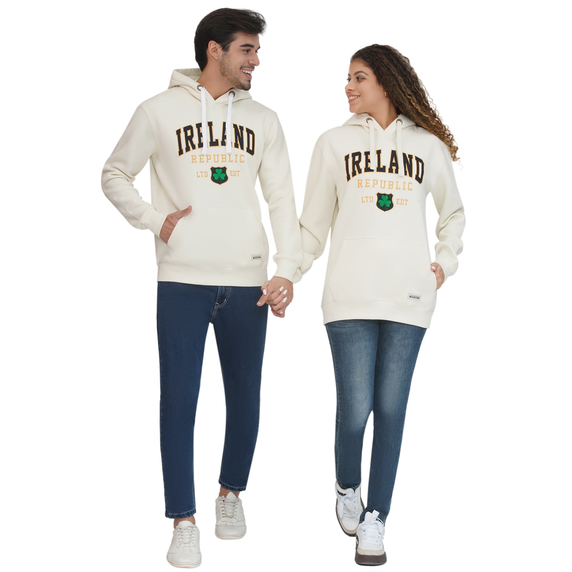 Unisex Ireland Republic Limited Edition Latte Hoodie 