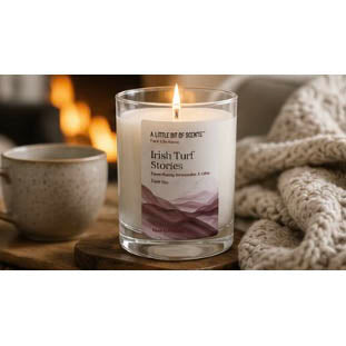 Irish Turf Stories Candle
