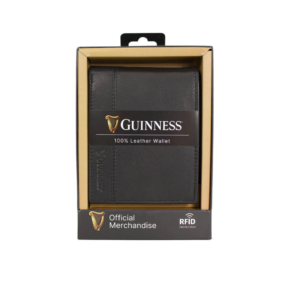 Guinness Black Leather Wallet 
