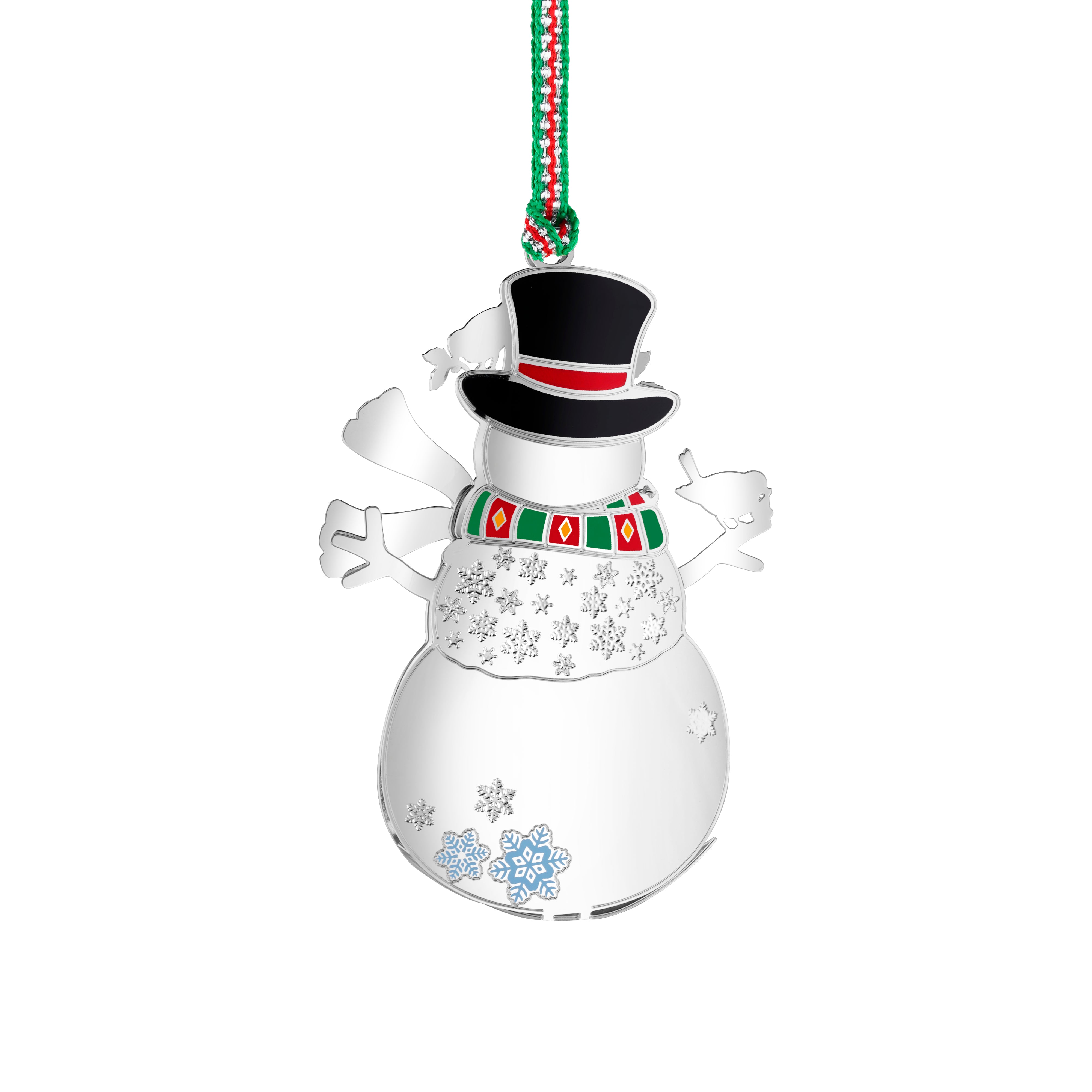 Newbridge Snowman With Robin Christmas Tree Decoration 