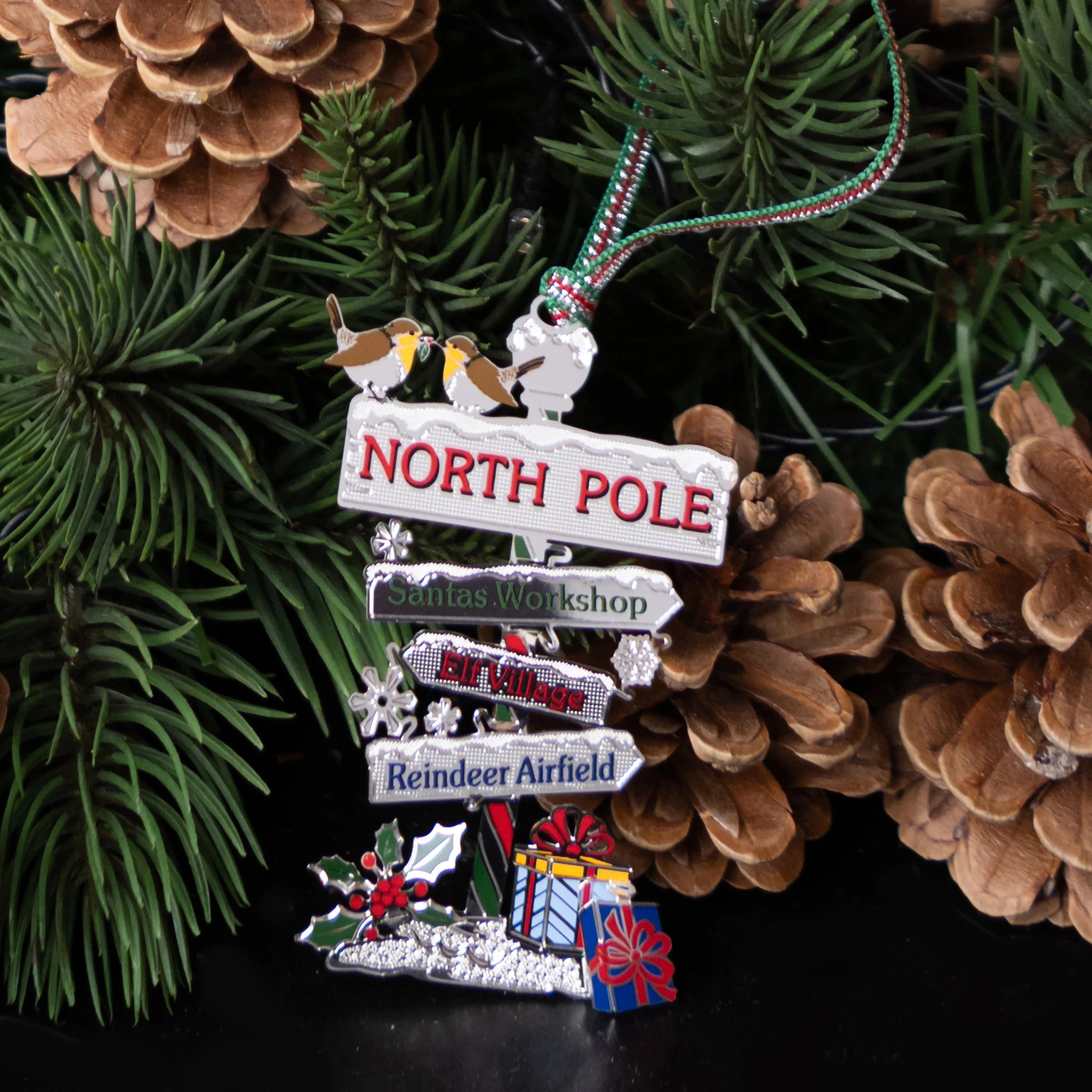 North Pole Christmas Tree Decoration 