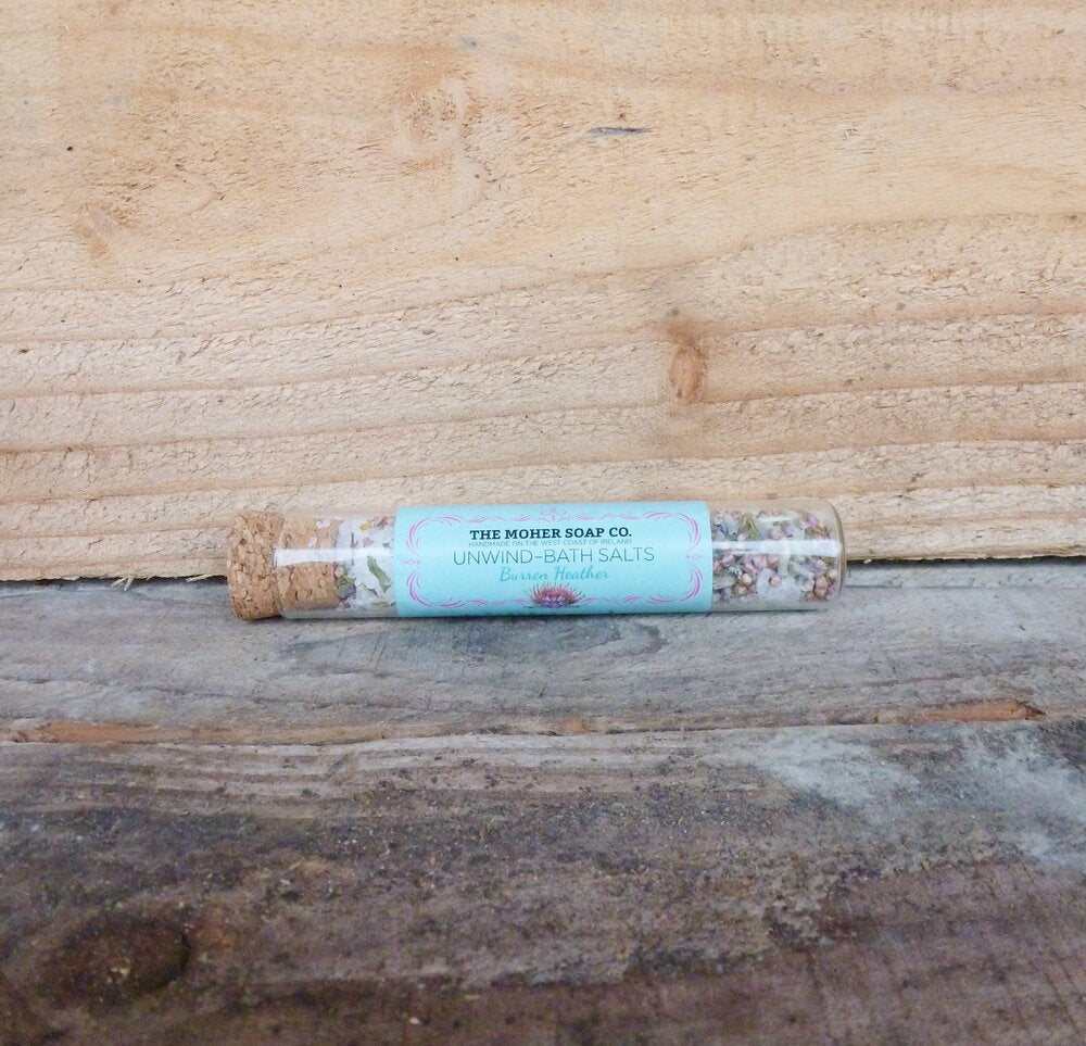 Burren Heather Bath Salts Vial 20 g