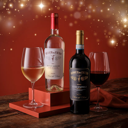 Messer del Fauno Wine Two Bottle Set