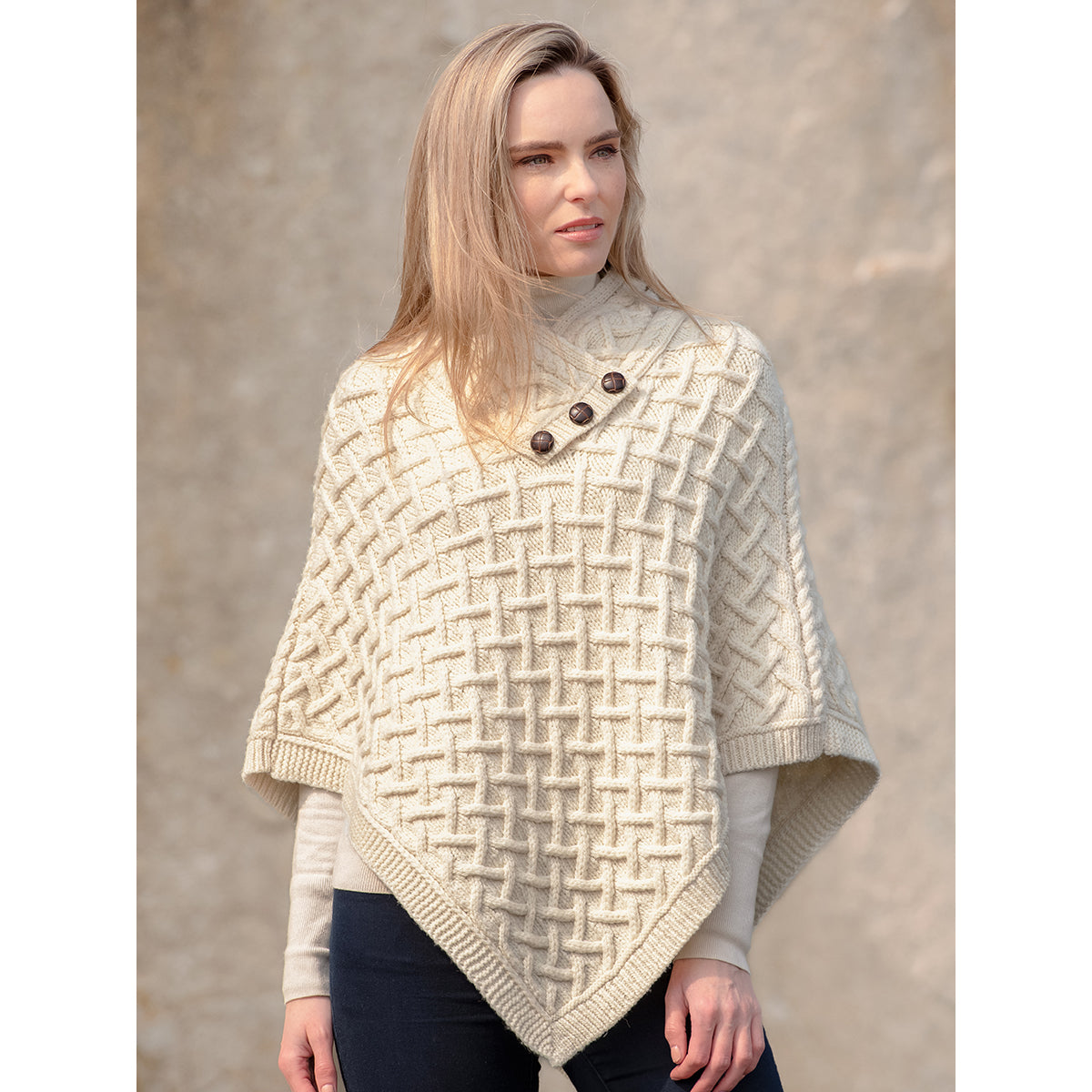 NUA Natural Super Soft Merino Poncho