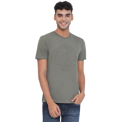 Unisex Vintage Ireland Olive Green T-Shirt