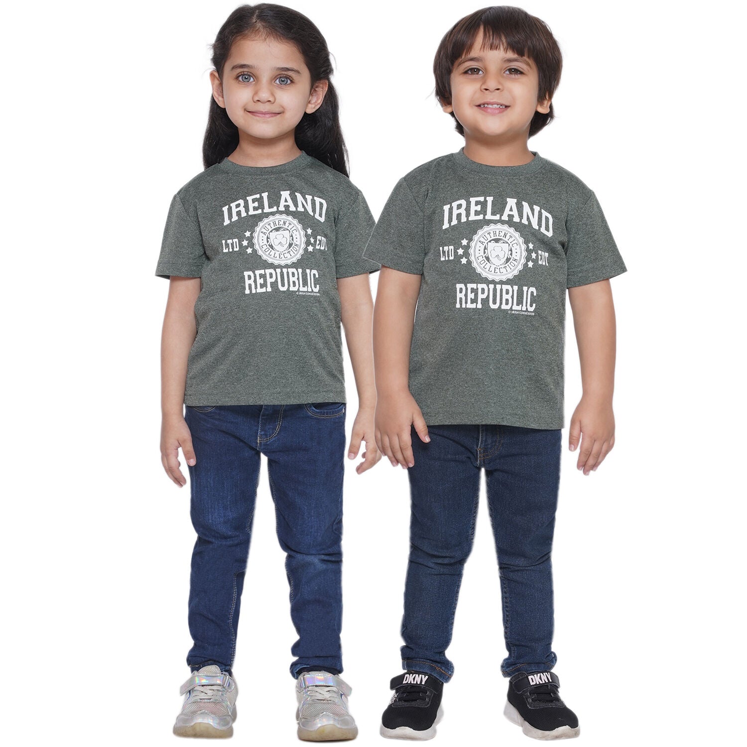 Ireland Stamps Stars Kids T-Shirt