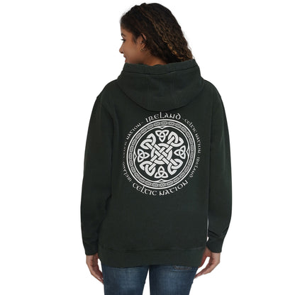 Unisex Ireland Celtic Nation Green Hoodie
