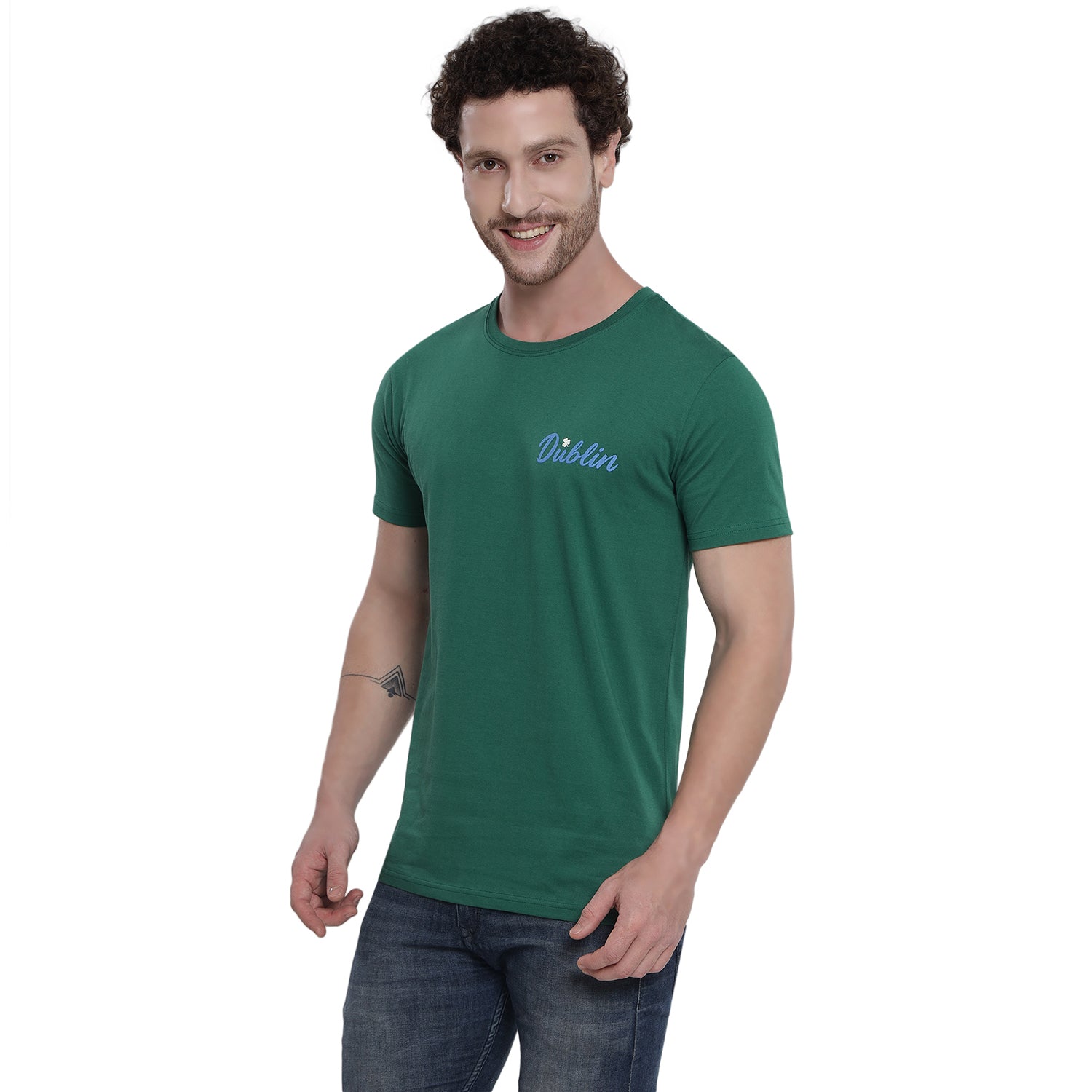 Unisex Dublin Bike Spring Green T-Shirt 