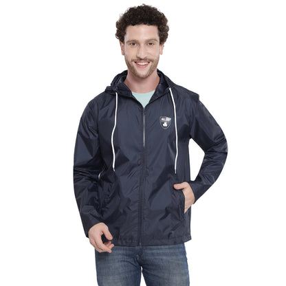Unisex Ireland The Emerald Isle Navy Rain Jacket