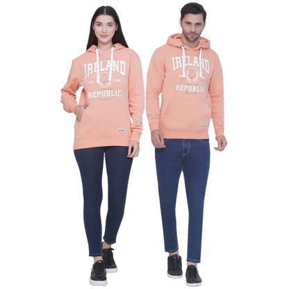 Unisex Ireland Cead Limited Edition Hoodie Peach