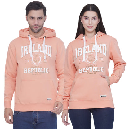 Unisex Ireland Cead Limited Edition Hoodie Peach