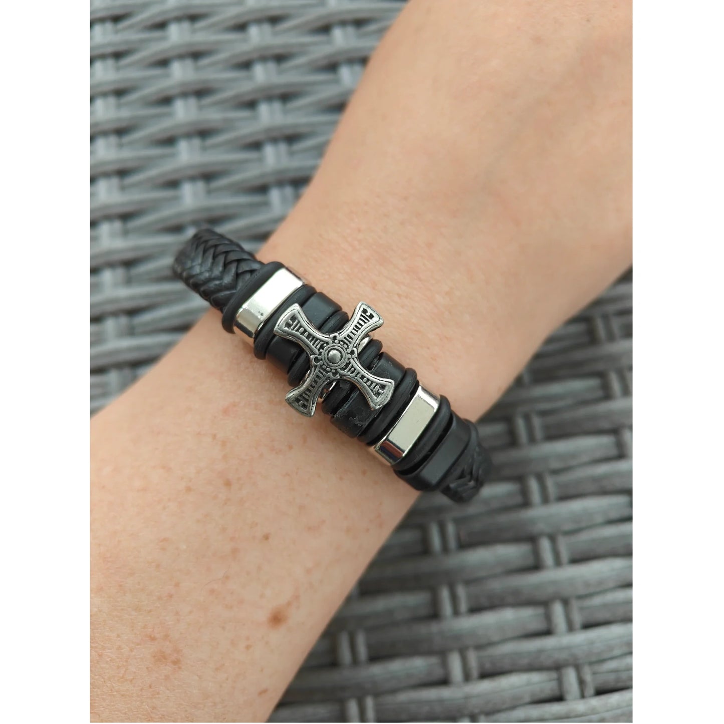 Holy Cross Design Wristband