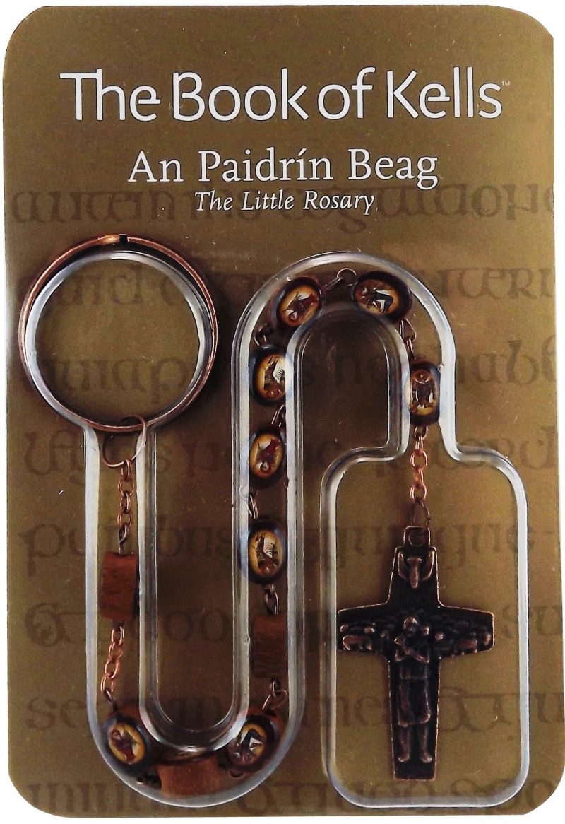 Book Of Kells Wooden Single Decade Rosary 
