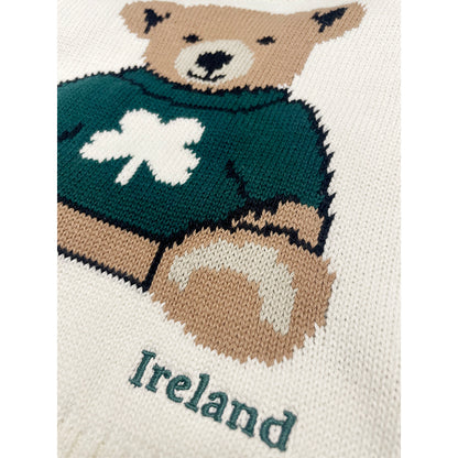 Ireland Bear Cream Kids Knitted Jumper