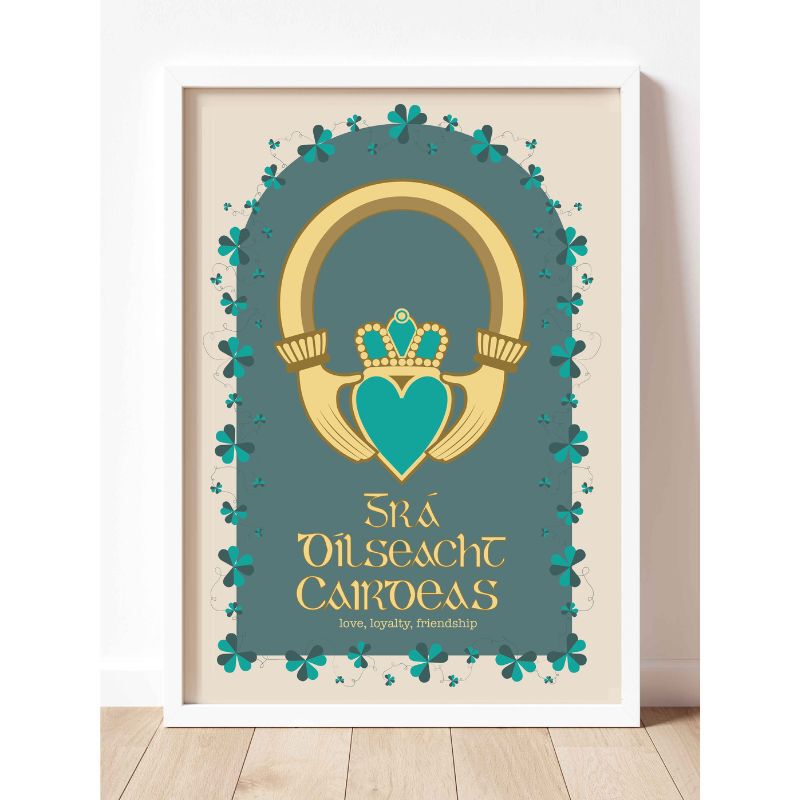 Prints Of Ireland Claddagh A5 Print