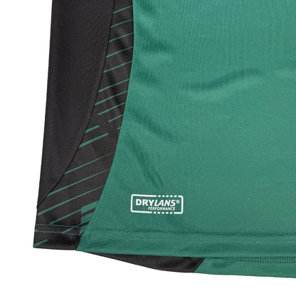 Ireland Green and Black Shamrock Performance Top