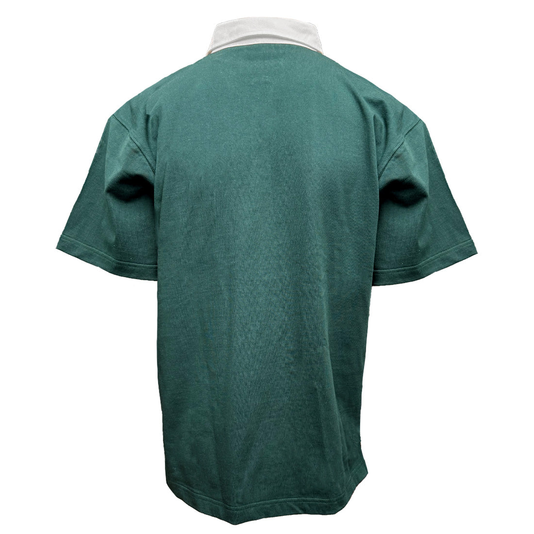 Ireland Dark Green and Gold Shamrock Short Sleeve Rugby Shirt