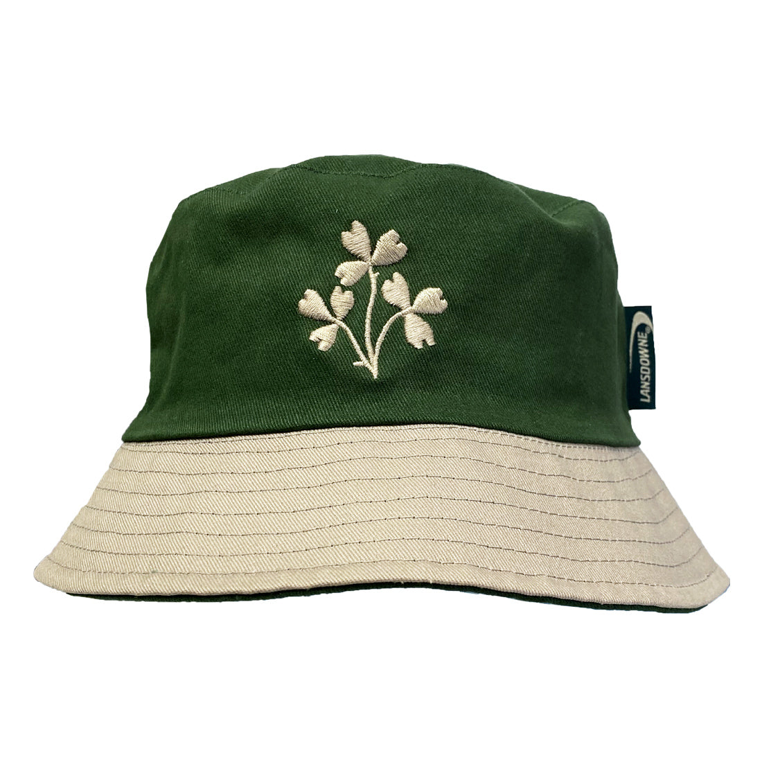 Unisex Shamrock Reversible Bucket Hat