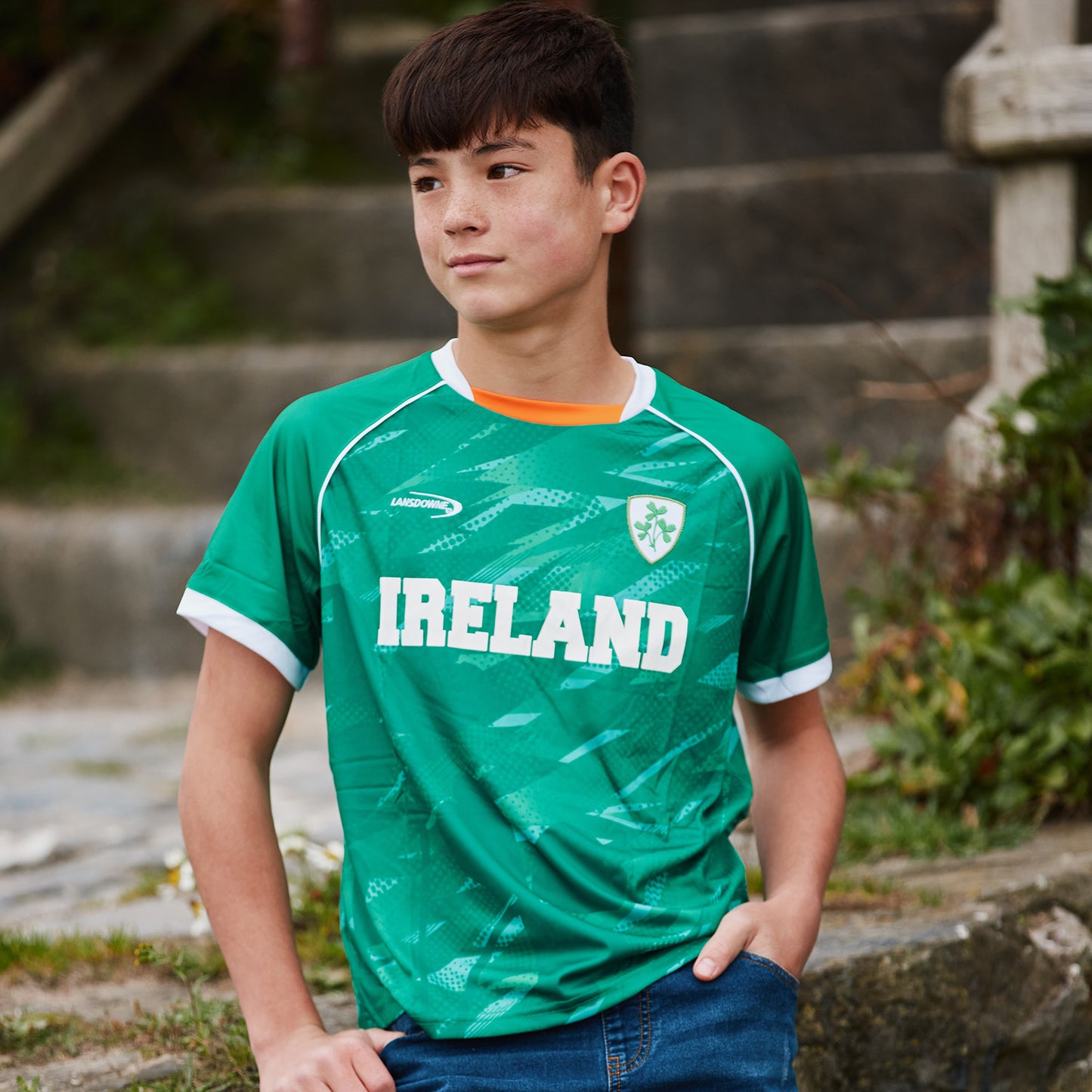 Lansdowne Kids Shamrock Performance T-Shirt