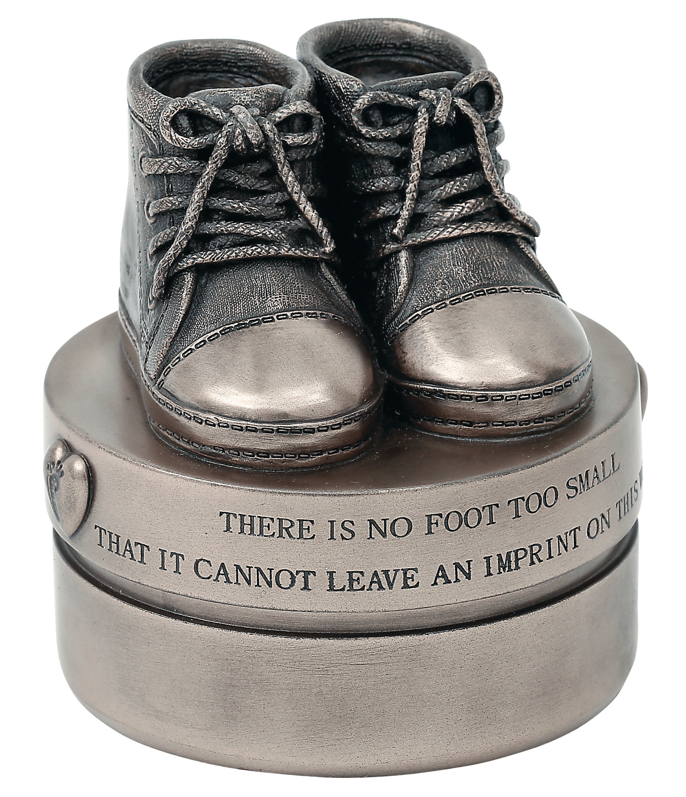 Baby Boy Booties Trinket Box