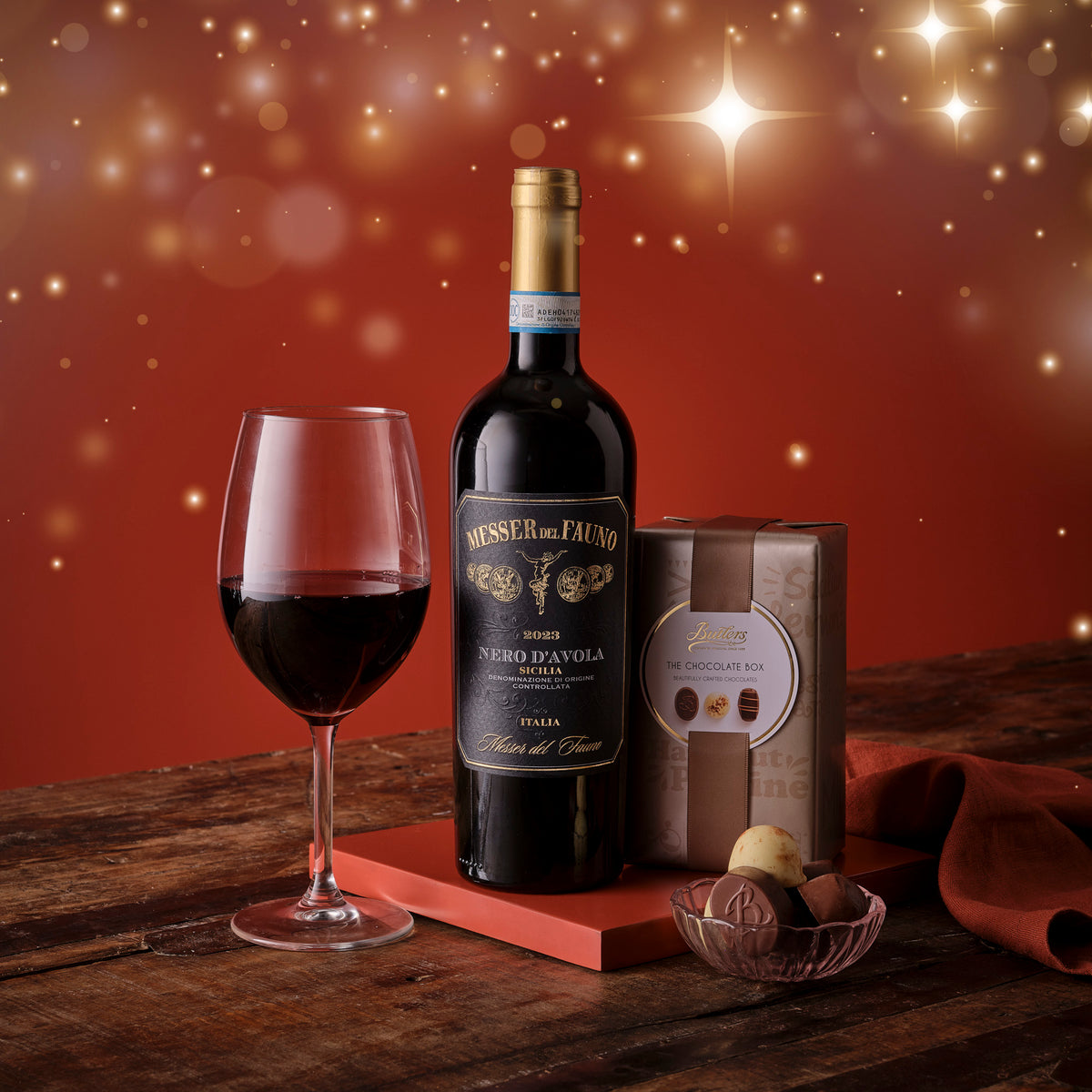 Red Wine & Chocolate Set