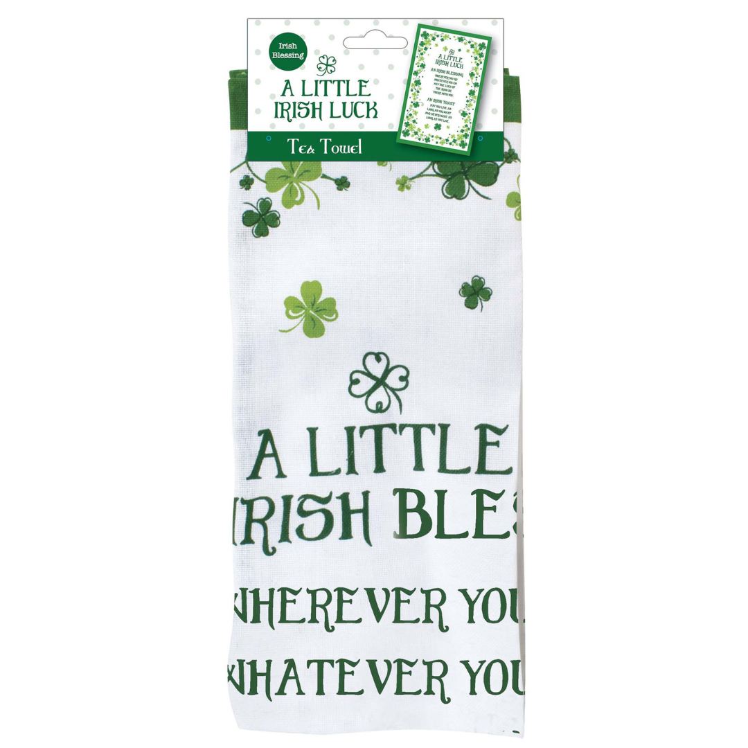Clover Blessing Single Tea Towel 