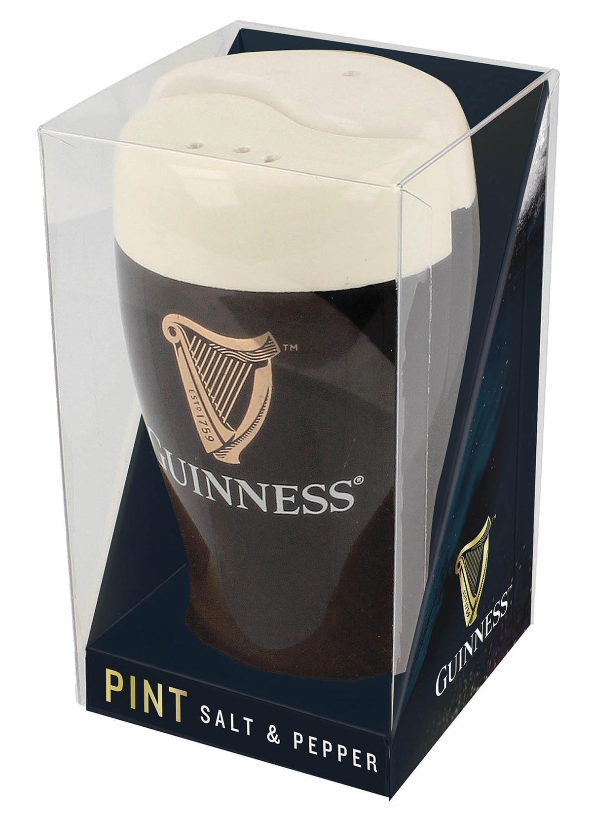 Guinness Ying Yang Salt & Pepper Set