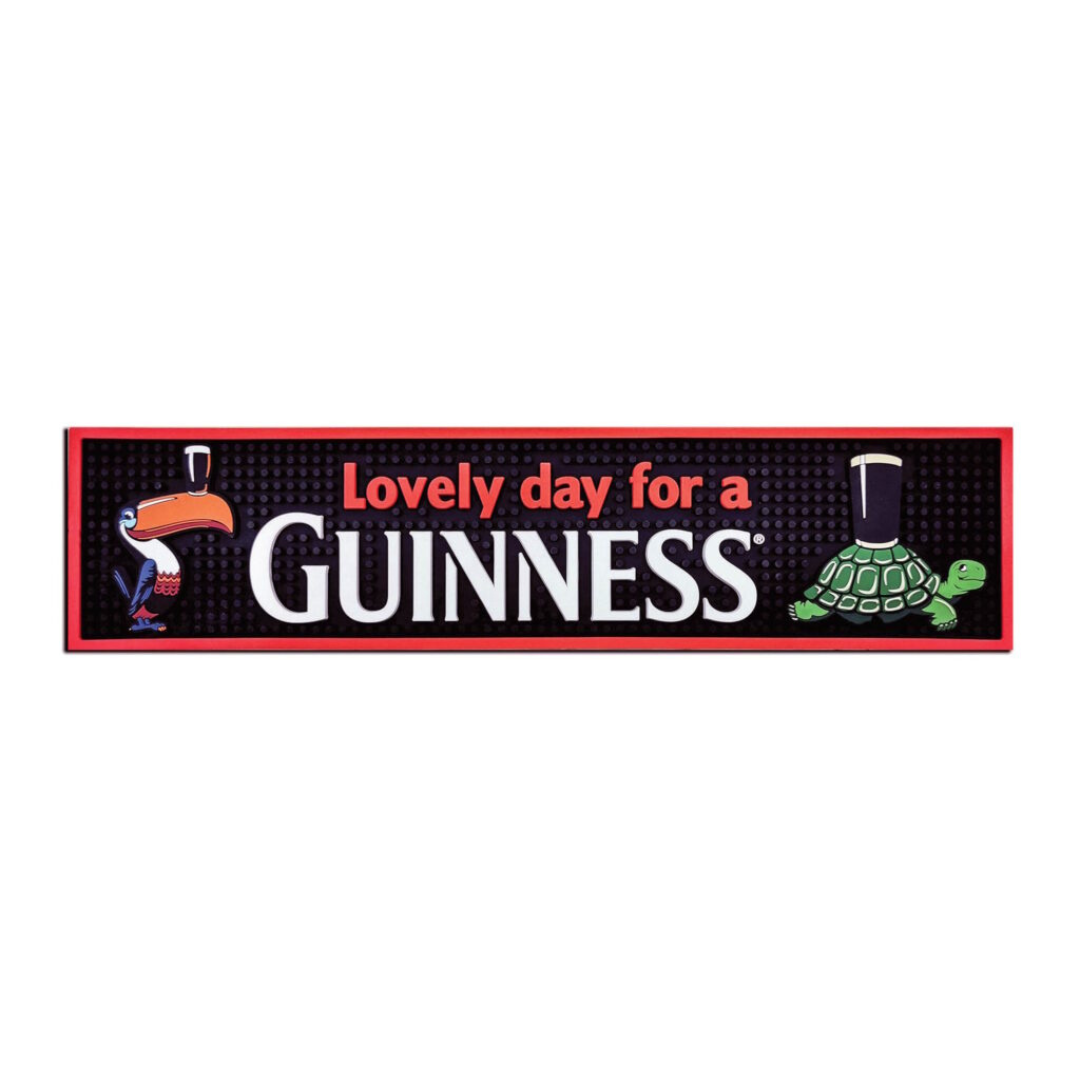Guinness Gilroy PVC Bar Mat