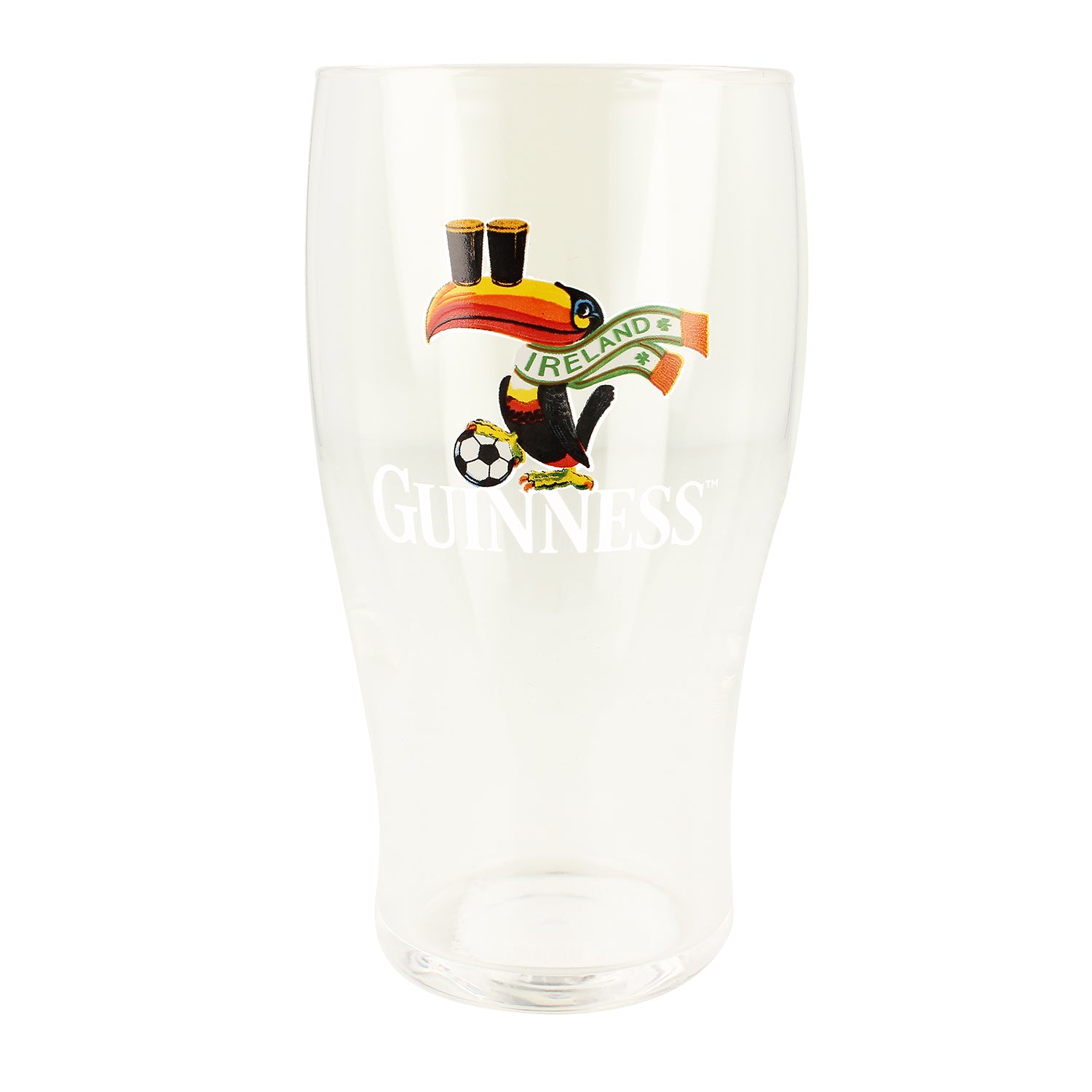 Guinness Football Toucan 568ml Pint Glass