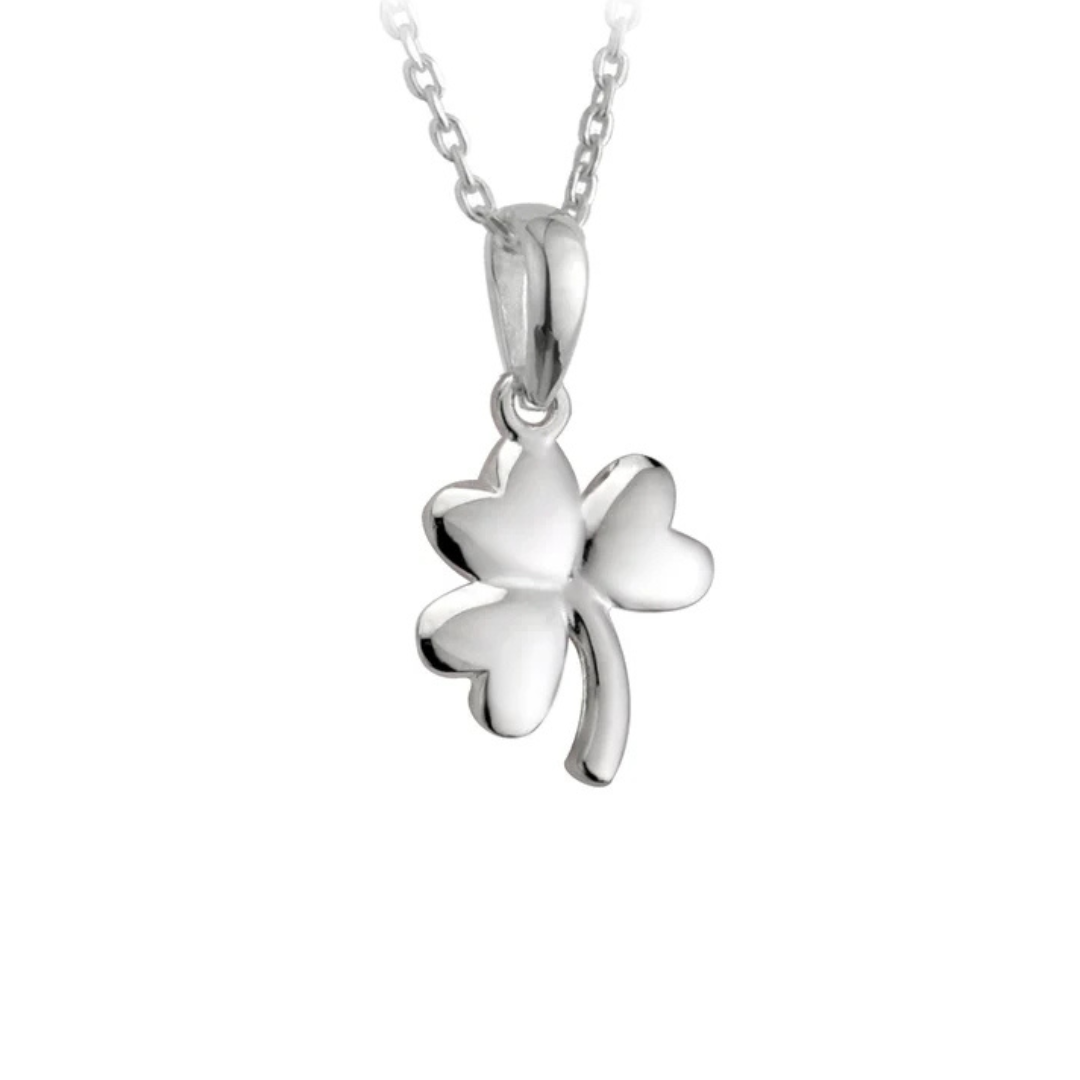 Sterling Silver Shamrock Pendant