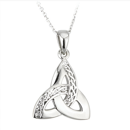 Sterling Silver Trinity Knotwork Pendant