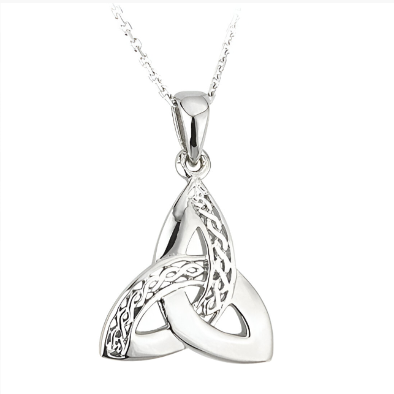 Sterling Silver Trinity Knotwork Pendant
