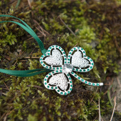 Romance Of Ireland Shamrock Decoration