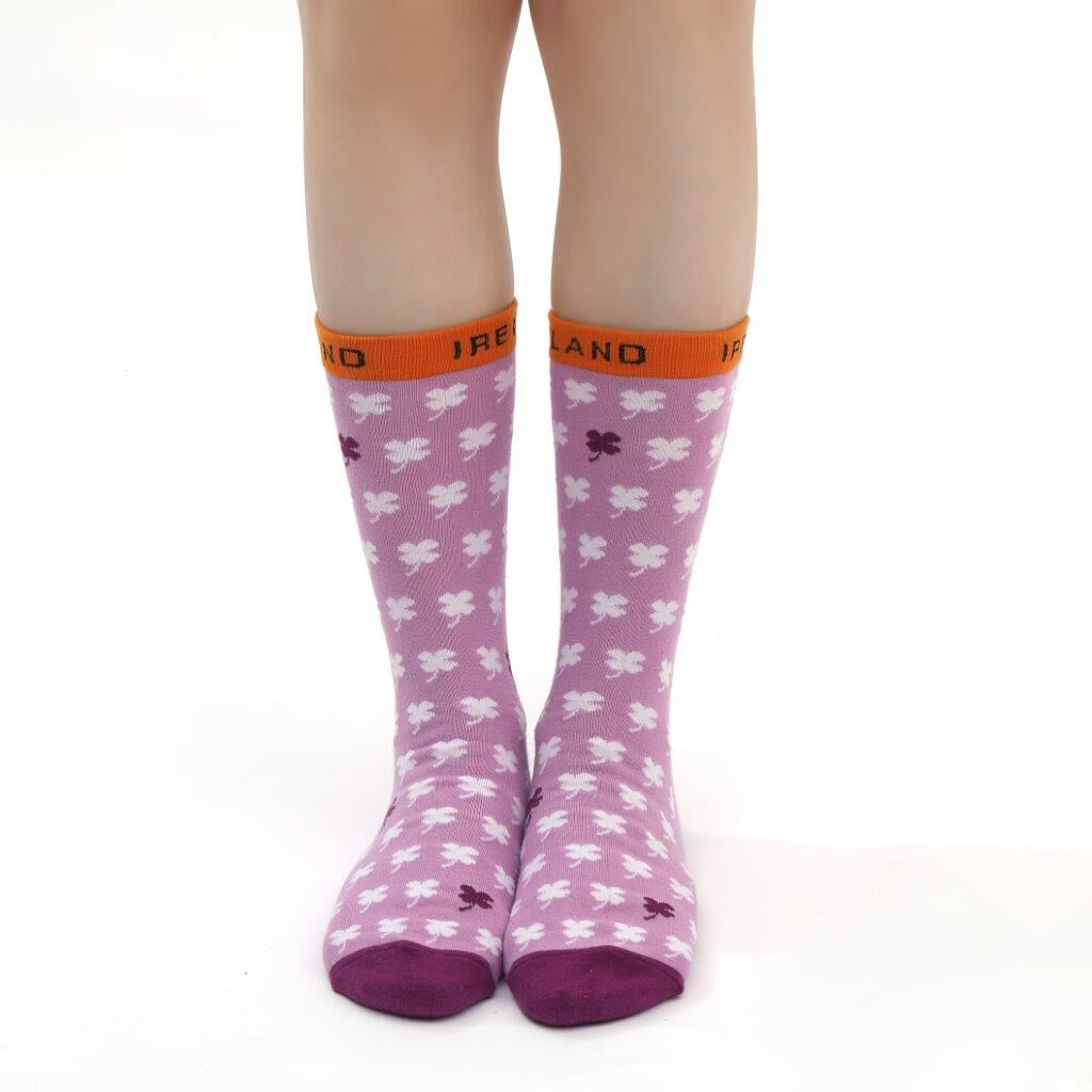 Pack Of 3 Crew Clover Socks 