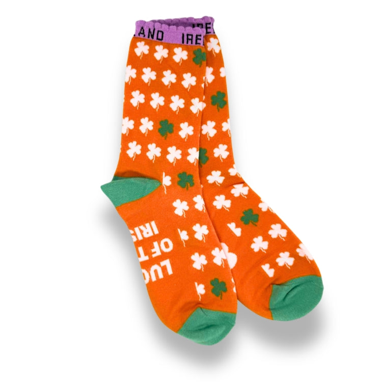 Women's Shamrock Crew Socks Pack of 3