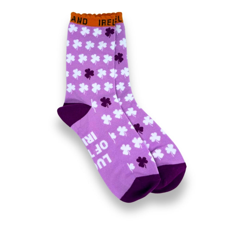 Women's Shamrock Crew Socks Pack of 3
