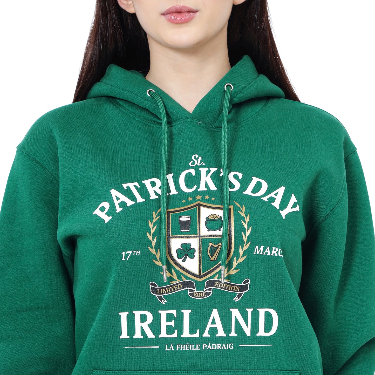 St Patrick’s 4 Provinces Spring Green Unisex Hoodie