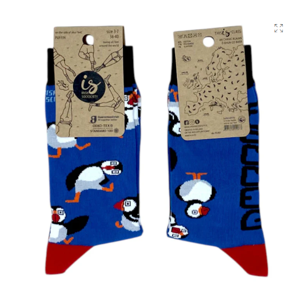Adults Puffin Socks