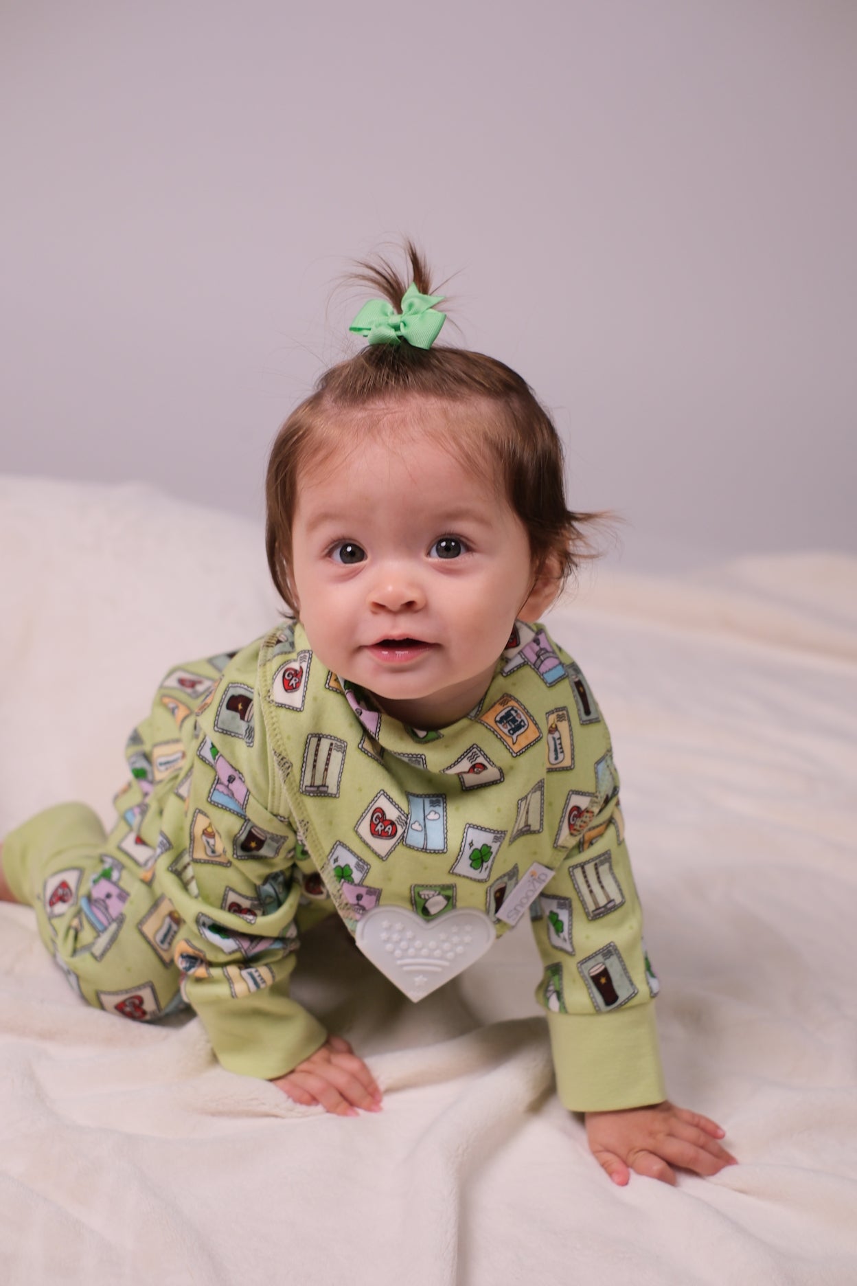 Postcards from Ireland Teething Bib 