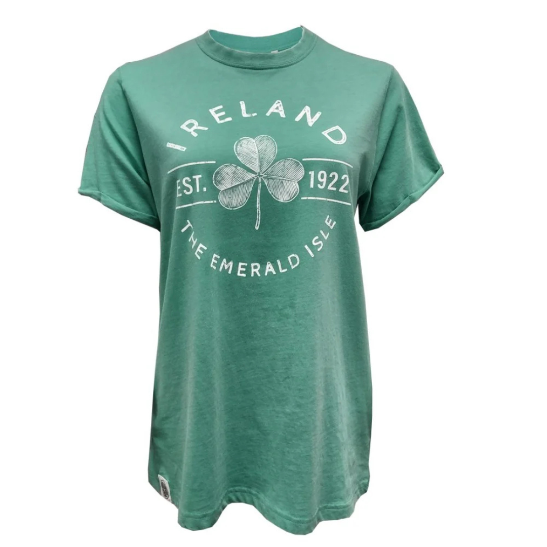Unisex Irealnd Est 1922 Ocean Green T-shirt