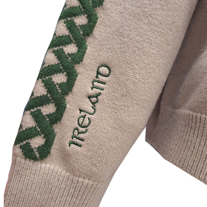 Celtic Knot Stone Crew Neck Jumper