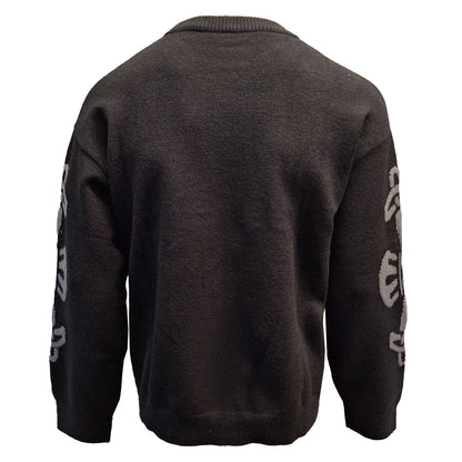 Claddagh Black and Grey Crew Neck Jumper