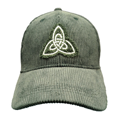 Green Celtic Knot Cord Baseball Cap