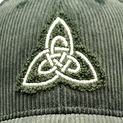 Green Celtic Knot Cord Baseball Cap