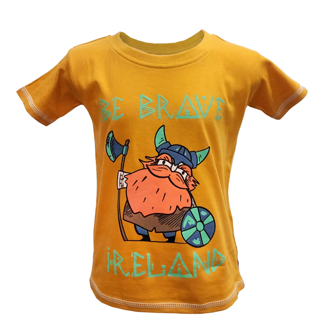 Be Brave Viking Ireland Kids T-shirt 