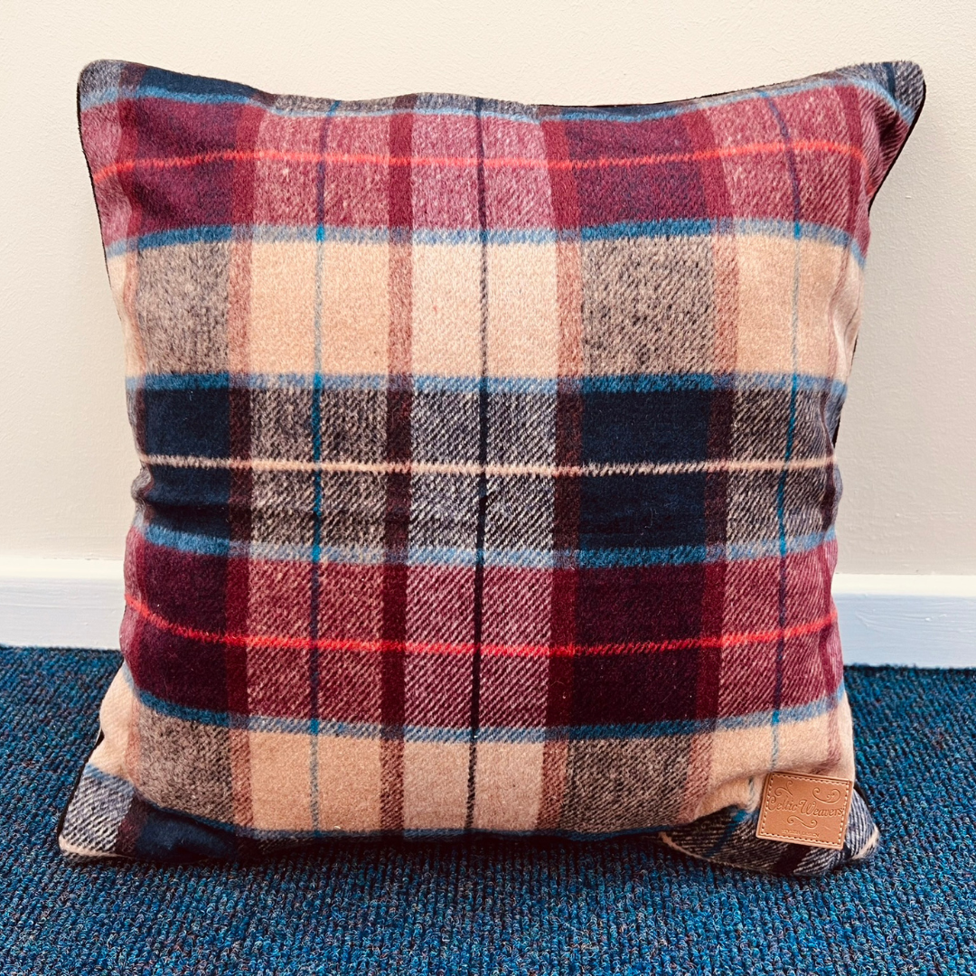 Country Lodge Filled Cushion Red