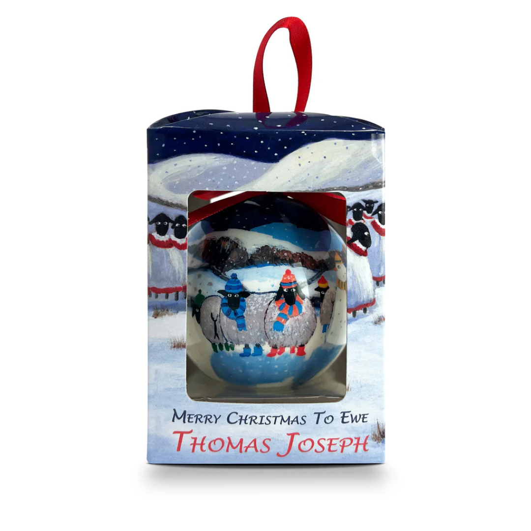 Seasons Bleatings Christmas Bauble 
