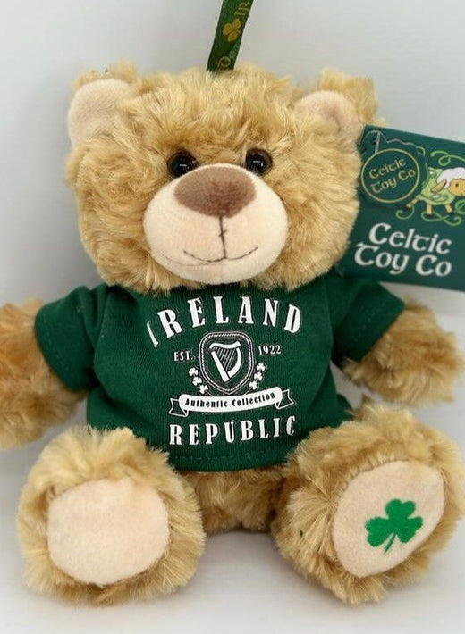 Celtic Toy Co. Green Ireland Republic Teddy Bear