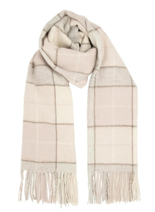 Heritage Traditions Tartan Woollen Scarf – Natural Design